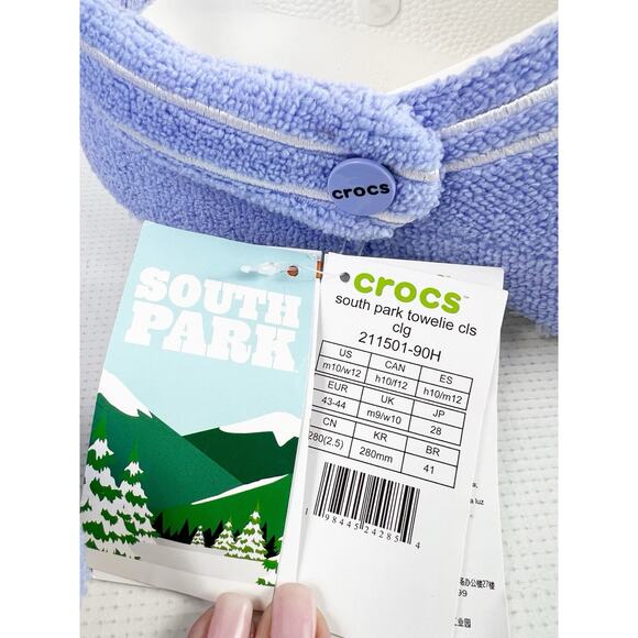 Crocs x Towelie South Park Classic Clogs Mens 10 | Womens 12 | 211501-90H New